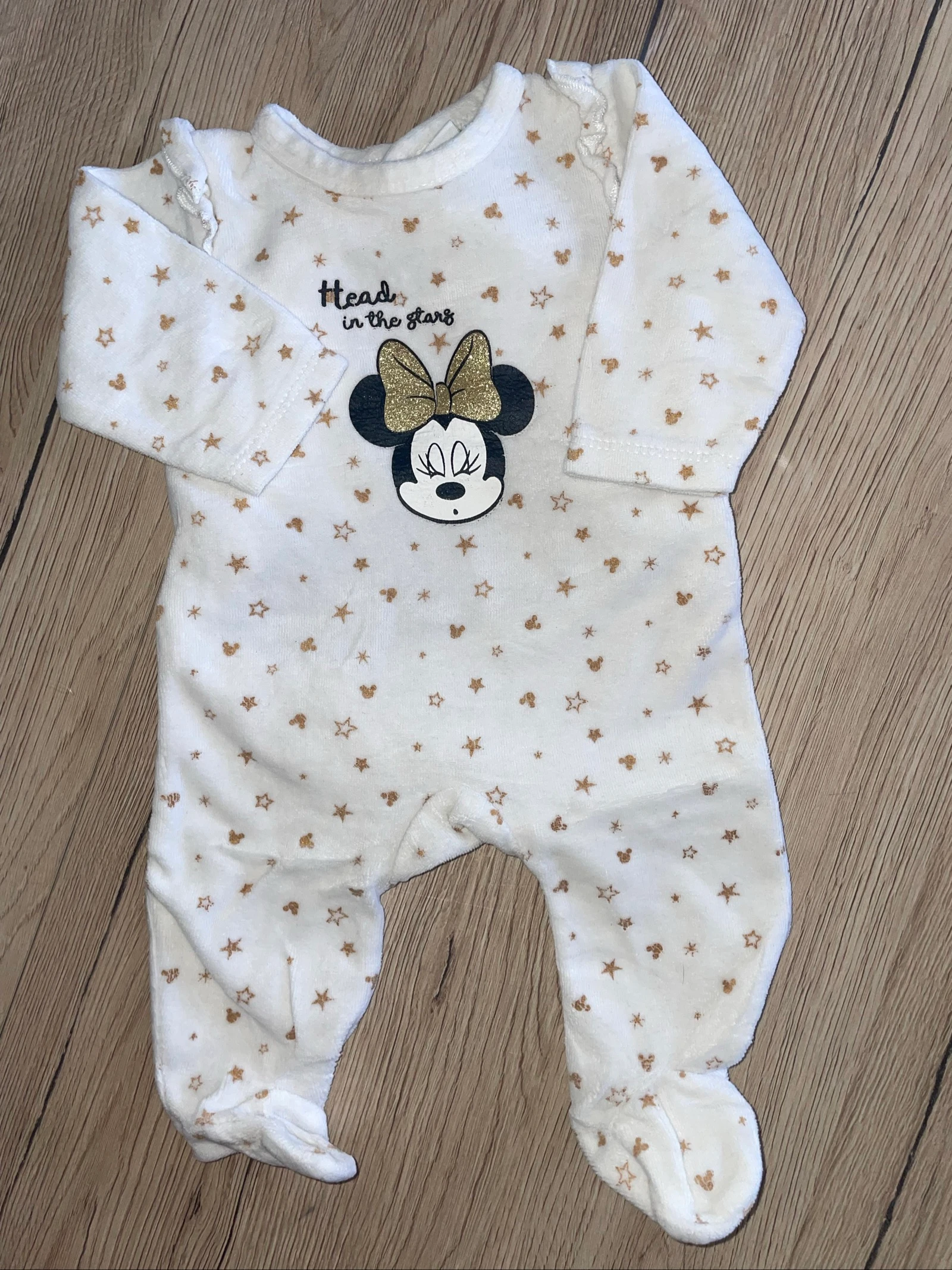 Pyjama velours 1 mois Disney Minnie 
